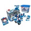 Конструктор блоковий Поліція 231 деталь, у пластиковому боксі, Doloni Toys 013888/02
