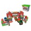 Конструктор пластиковый АЗС 242 детали, в пластиковом боксе,013888/07 Doloni Toys