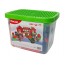 Конструктор пластиковый АЗС 242 детали, в пластиковом боксе,013888/07 Doloni Toys