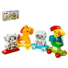 Первый конструктор для малышей Поезд животных LEGO DUPLO My First, 19 деталей 10412 Первый конструктор для малышей Поезд животных LEGO DUPLO My First, 19 деталей 10412
