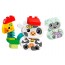 Первый конструктор для малышей Поезд животных LEGO DUPLO My First, 19 деталей 10412