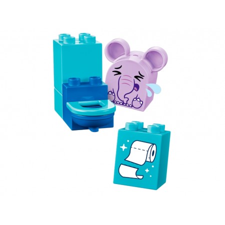 Конструктор LEGO DUPLO My First Час приймати ванну, 15 деталей 10413 Конструктор LEGO DUPLO My First Час приймати ванну, 15 деталей 10413