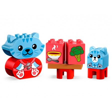 Конструктор LEGO DUPLO My First Повседневные процедуры: Время ужина и сна, 28 деталей 10414