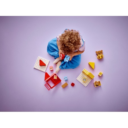 Конструктор LEGO DUPLO My First Повседневные процедуры: Время ужина и сна, 28 деталей 10414