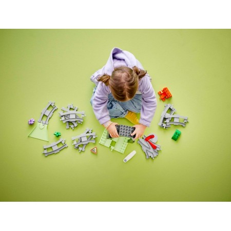 Конструктор LEGO DUPLO Town Дополнительный набор: Железнодорожный тоннель и колеи, 20 деталей 10425