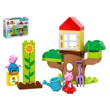 Конструктор LEGO DUPLO Peppa Pig Сад и домик на дереве Пеппи, 20 деталей 10431 Конструктор LEGO DUPLO Peppa Pig Сад и домик на дереве Пеппи, 20 деталей 10431