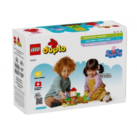Конструктор LEGO DUPLO Peppa Pig Сад і будиночок на дереві Пеппи, 20 деталей 10431 Конструктор LEGO DUPLO Peppa Pig Сад і будиночок на дереві Пеппи, 20 деталей 10431