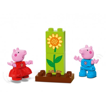 Конструктор LEGO DUPLO Peppa Pig Сад і будиночок на дереві Пеппи, 20 деталей 10431 Конструктор LEGO DUPLO Peppa Pig Сад і будиночок на дереві Пеппи, 20 деталей 10431