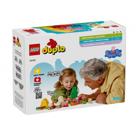 Конструктор LEGO DUPLO Peppa Pig Туристический поход, 32 детали 10452