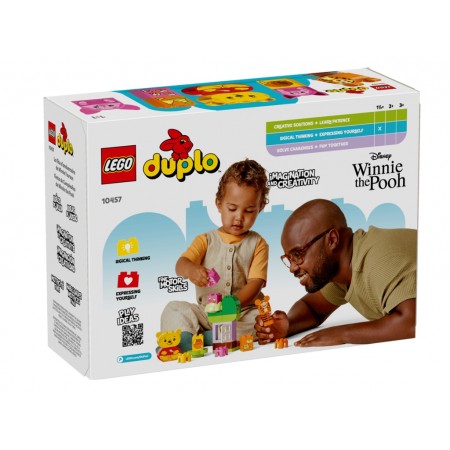 Конструктор LEGO DUPLO Disney День народження Вінні Пуха, 22 деталі 10457 Конструктор LEGO DUPLO Disney День народження Вінні Пуха, 22 деталі 10457