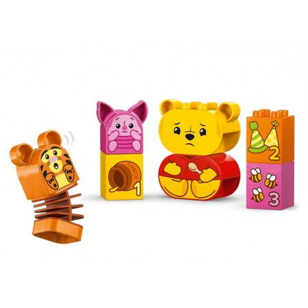 Конструктор LEGO DUPLO Disney День народження Вінні Пуха, 22 деталі 10457 Конструктор LEGO DUPLO Disney День народження Вінні Пуха, 22 деталі 10457