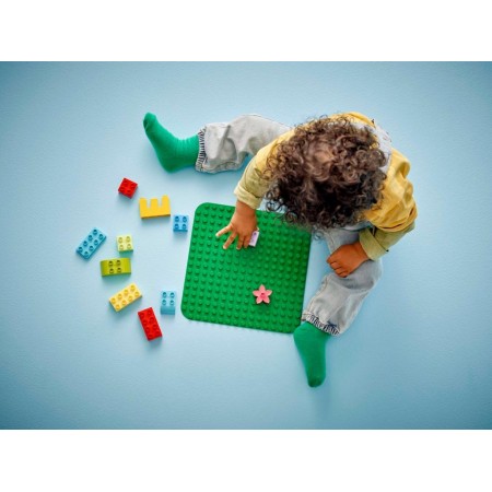 Будівельна пластина LEGO DUPLO Classic зелена, 1 деталь 10460 Будівельна пластина LEGO DUPLO Classic зелена, 1 деталь 10460
