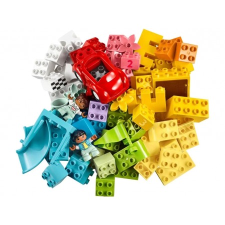 Конструктор LEGO DUPLO Classic Большая коробка с кубиками Deluxe 10914 Конструктор LEGO DUPLO Classic Большая коробка с кубиками Deluxe 10914