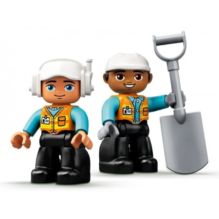Конструктор LEGO DUPLO Вантажівка та гусеничний екскаватор 10931 Конструктор LEGO DUPLO Вантажівка та гусеничний екскаватор 10931
