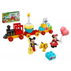 Конструктор LEGO DUPLO Disney Поезд ко дню рождения Микки и Минни, 22 детали 10941