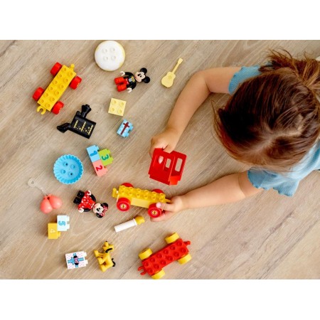 Конструктор LEGO DUPLO Disney Потяг до дня народження Міккі та Мінні, 22 деталі 10941