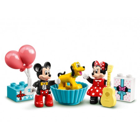 Конструктор LEGO DUPLO Disney Потяг до дня народження Міккі та Мінні, 22 деталі 10941