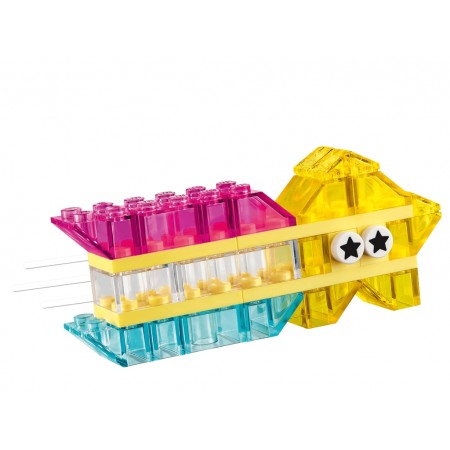 Конструктор LEGO Classic Чарівна прозора коробка, 340 деталей 11040 Конструктор LEGO Classic Чарівна прозора коробка, 340 деталей 11040