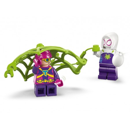 Конструктор LEGO Marvel Битва Павука та раптора Гоббі у штаб-будинку на дереві, 143 деталей 11200