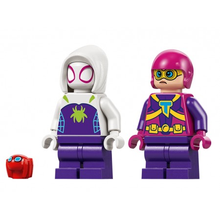 Конструктор LEGO Marvel Битва Павука та раптора Гоббі у штаб-будинку на дереві, 143 деталей 11200