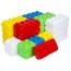 Конструктор большие блоки Mega Brick Bamsic №3, 25,5 см, большие детали, BAMSIC 115/26