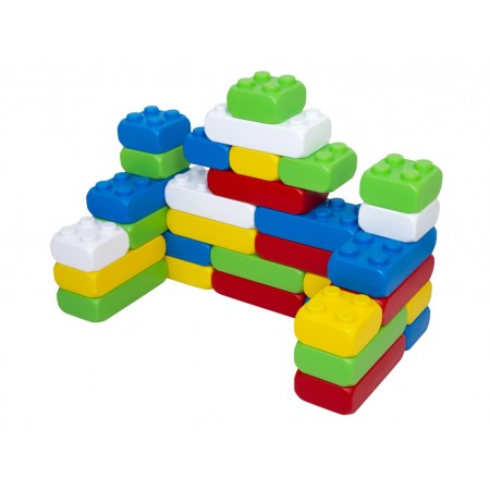 Конструктор большие блоки Mega Brick Bamsic №3, 25,5 см, большие детали, BAMSIC 115/26 Конструктор большие блоки Mega Brick Bamsic №3, 25,5 см, большие детали, BAMSIC 115/26