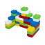 Конструктор большие блоки Mega Brick Bamsic №3, 25,5 см, большие детали, BAMSIC 115/26 Конструктор большие блоки Mega Brick Bamsic №3, 25,5 см, большие детали, BAMSIC 115/26