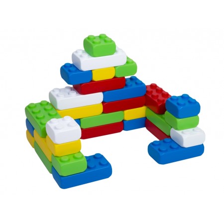 Конструктор большие блоки Mega Brick Bamsic №3, 25,5 см, большие детали, BAMSIC 115/26 Конструктор большие блоки Mega Brick Bamsic №3, 25,5 см, большие детали, BAMSIC 115/26