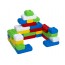 Конструктор большие блоки Mega Brick Bamsic №3, 25,5 см, большие детали, BAMSIC 115/26 Конструктор большие блоки Mega Brick Bamsic №3, 25,5 см, большие детали, BAMSIC 115/26