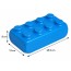 Конструктор большие блоки Mega Brick Bamsic №3, 25,5 см, большие детали, BAMSIC 115/26 Конструктор большие блоки Mega Brick Bamsic №3, 25,5 см, большие детали, BAMSIC 115/26