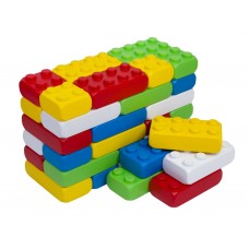 Конструктор большие блоки Mega Brick Bamsic №4, 25,5 см, сборные элементы, BAMSIC 115/27