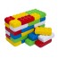 Конструктор большие блоки Mega Brick Bamsic №4, 25,5 см, сборные элементы, BAMSIC 115/27