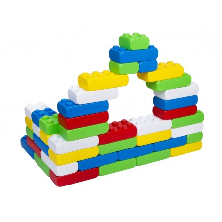 Конструктор большие блоки Mega Brick Bamsic №4, 25,5 см, сборные элементы, BAMSIC 115/27 Конструктор большие блоки Mega Brick Bamsic №4, 25,5 см, сборные элементы, BAMSIC 115/27