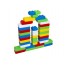 Конструктор большие блоки Mega Brick Bamsic №4, 25,5 см, сборные элементы, BAMSIC 115/27 Конструктор большие блоки Mega Brick Bamsic №4, 25,5 см, сборные элементы, BAMSIC 115/27