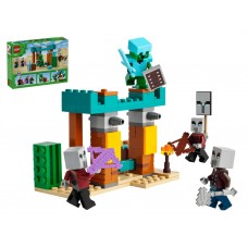 Конструктор LEGO Minecraft Пустынный патруль разбойника, 105 деталей 21267