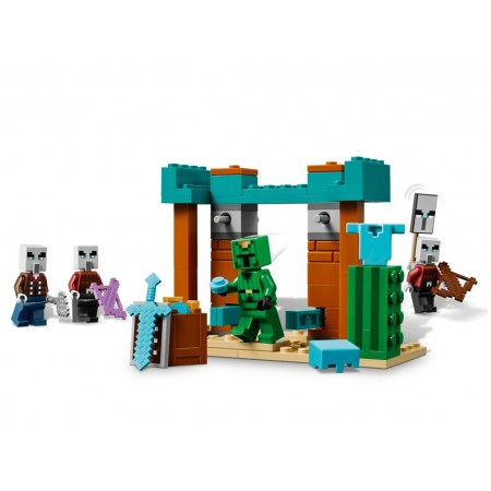 Конструктор LEGO Minecraft Пустельний патруль розбійника, 105 деталей 21267 Конструктор LEGO Minecraft Пустельний патруль розбійника, 105 деталей 21267