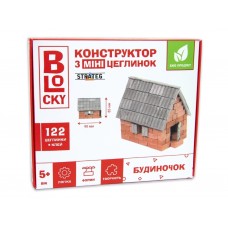 Конструктор из мини-кирпичиков BLOCKY Домик, Strateg 31023 Конструктор из мини-кирпичиков BLOCKY Домик, Strateg 31023
