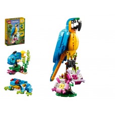 Конструктор 3 в1 LEGO Creator Экзотический попугай, 253 деталей 31136