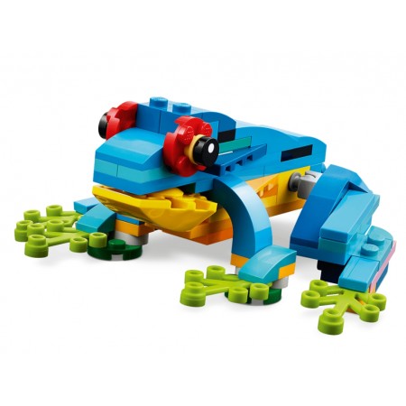 Конструктор 3 в1 LEGO Creator Екзотичний папуга, 253 деталей 31136