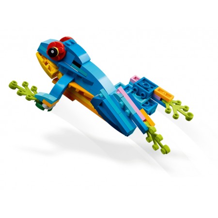 Конструктор 3 в1 LEGO Creator Екзотичний папуга, 253 деталей 31136