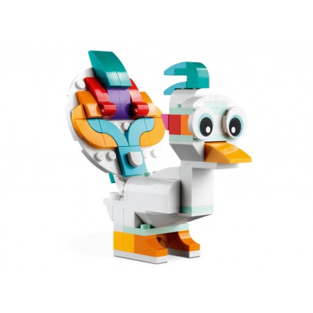 Конструктор LEGO Creator 3 в 1 Магический единорог, 145 деталей 31140