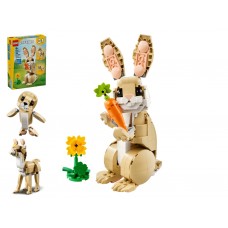 Конструктор 3 в 1 LEGO Creator Чарівне кроленя, 326 деталей 31162 Конструктор 3 в 1 LEGO Creator Чарівне кроленя, 326 деталей 31162
