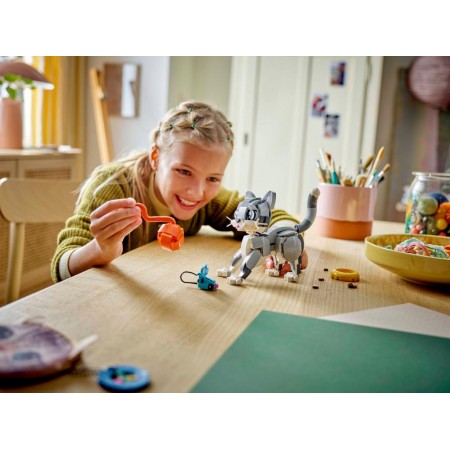 Конструктор LEGO Creator 3 в 1 Грайливий кіт, 407 деталей 31163 Конструктор LEGO Creator 3 в 1 Грайливий кіт, 407 деталей 31163
