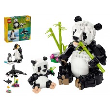 Конструктор LEGO Creator 3 в 1 Дикие животные: Семейство панд, 626 деталей 31165