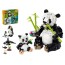 Конструктор LEGO Creator 3 в 1 Дикие животные: Семейство панд, 626 деталей 31165