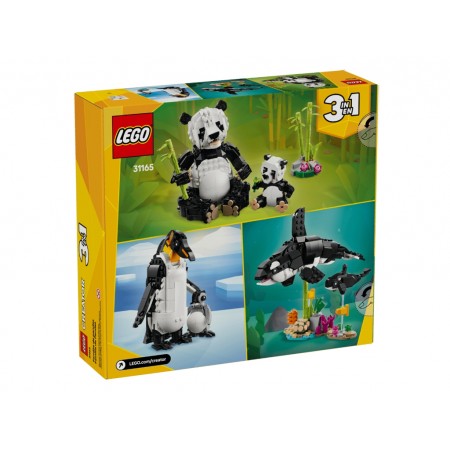 Конструктор LEGO Creator 3 в 1 Дикие животные: Семейство панд, 626 деталей 31165 Конструктор LEGO Creator 3 в 1 Дикие животные: Семейство панд, 626 деталей 31165