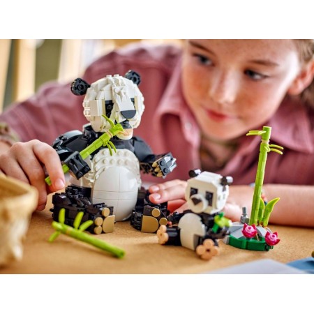 Конструктор LEGO Creator 3 в 1 Дикие животные: Семейство панд, 626 деталей 31165 Конструктор LEGO Creator 3 в 1 Дикие животные: Семейство панд, 626 деталей 31165