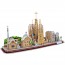 3D пазл CubicFun City Line Барселона MC256h 3D пазл CubicFun City Line Барселона MC256h