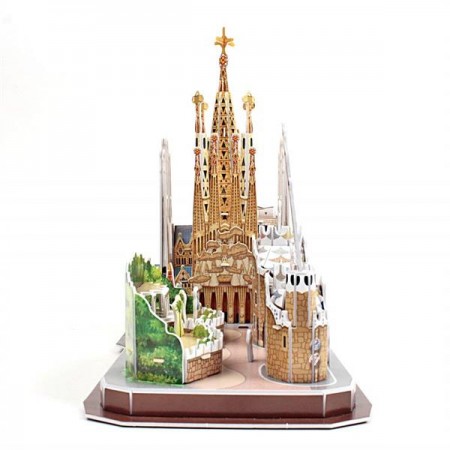 3D пазл CubicFun City Line Барселона MC256h 3D пазл CubicFun City Line Барселона MC256h