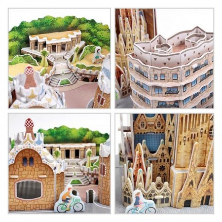 3D пазл CubicFun City Line Барселона MC256h 3D пазл CubicFun City Line Барселона MC256h